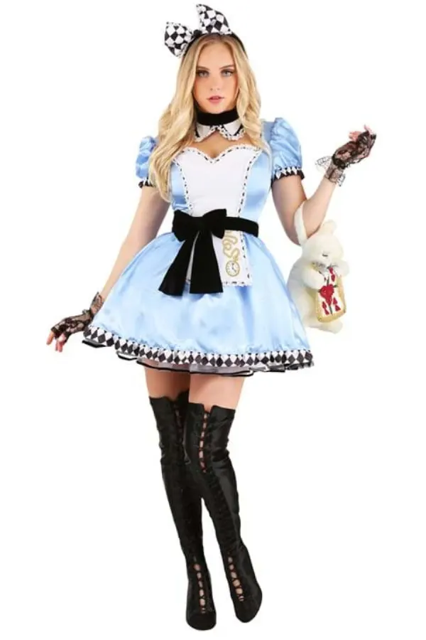 Alice in Wonderland Halloween Costumes for College Girls