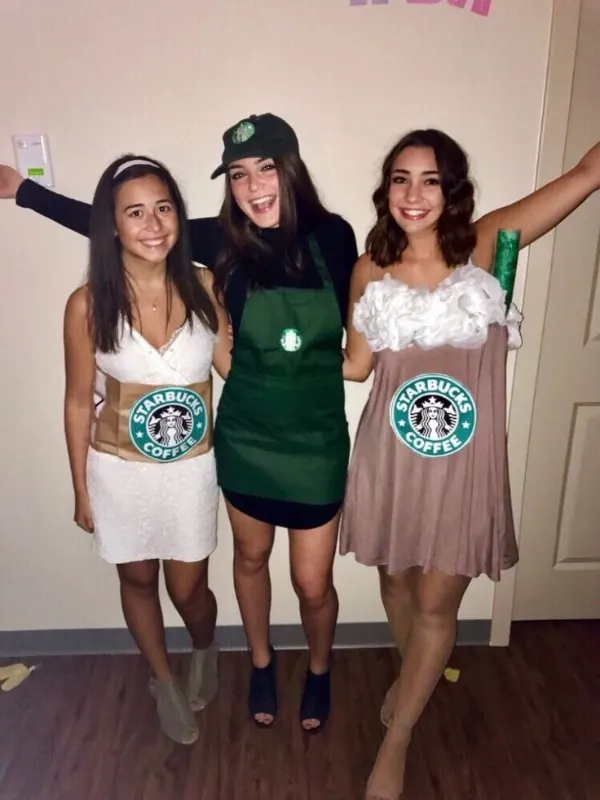 Barista girls Halloween Costumes