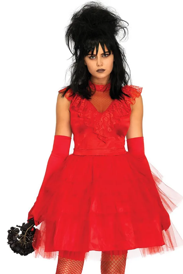 Beetlejuice Bride Halloween Costumes for College Girls
