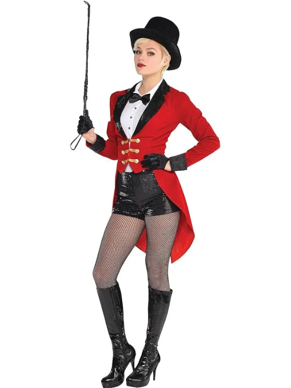 Circus Ringmaster girl Halloween Costumes