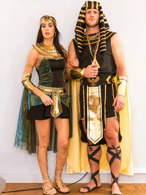 Cleopatra & Pharaoh couples Halloween Costumes