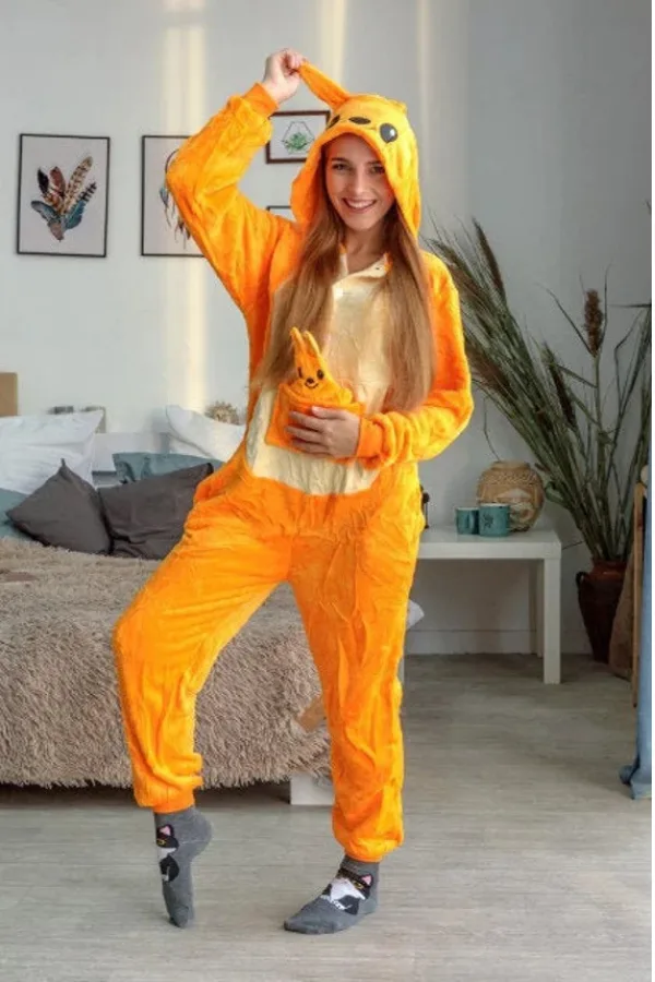 PJ’s or Onesie Halloween Costumes for College Girls