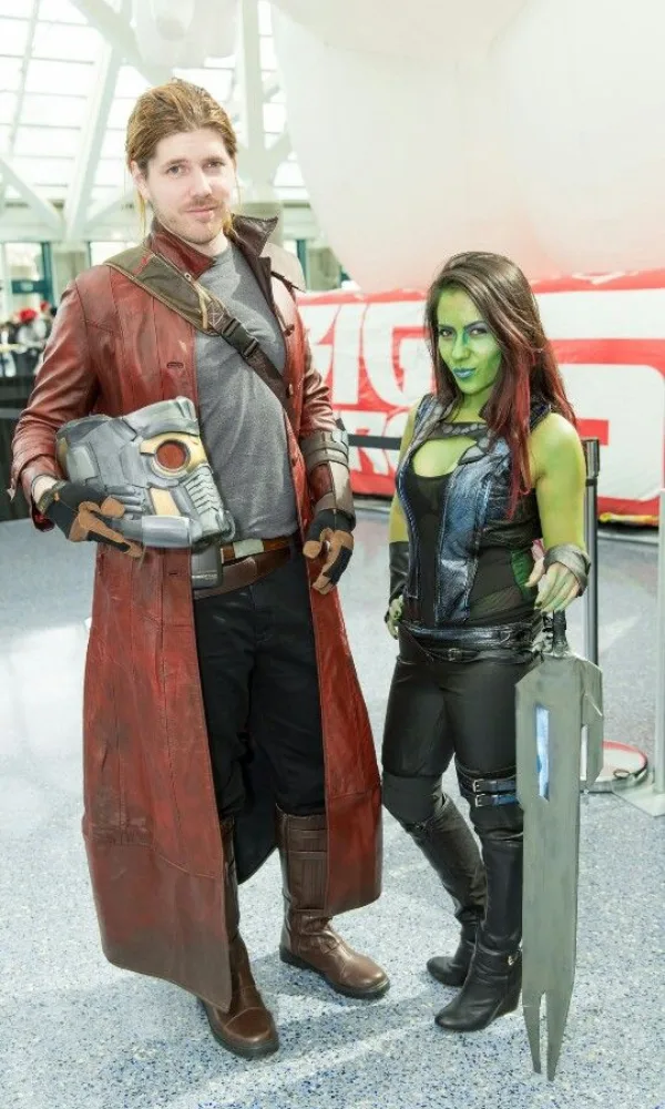 Star-Lord & Gamora couple Halloween Costumes