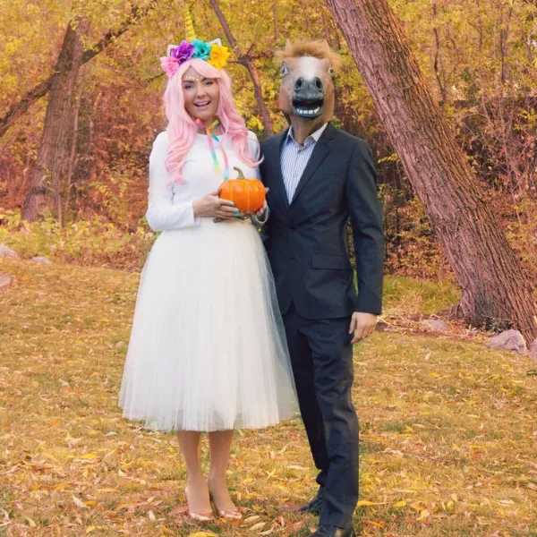 Unicorn & Fairy couple Halloween Costumes
