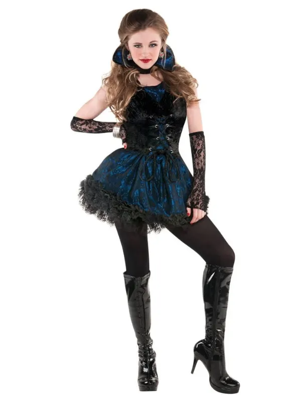 Vampy Vampire College Girls Halloween Costumes