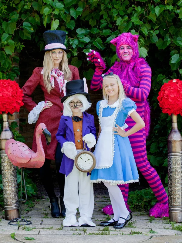 Adventures in Wonderland Family Halloween Costumes