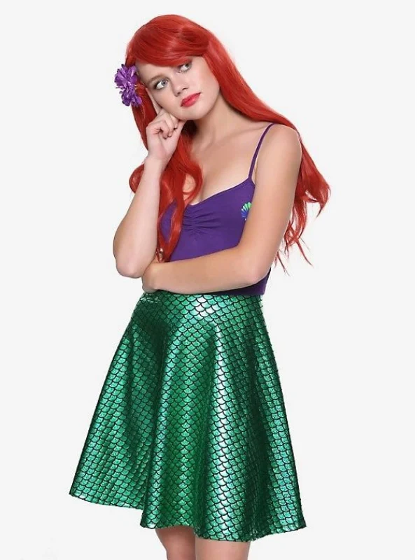Ariel (Little Mermaid on Land) teen girl halloween Costume