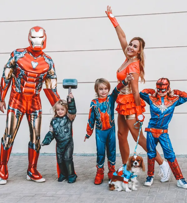 Avengers Assemble Family Halloween Costumes