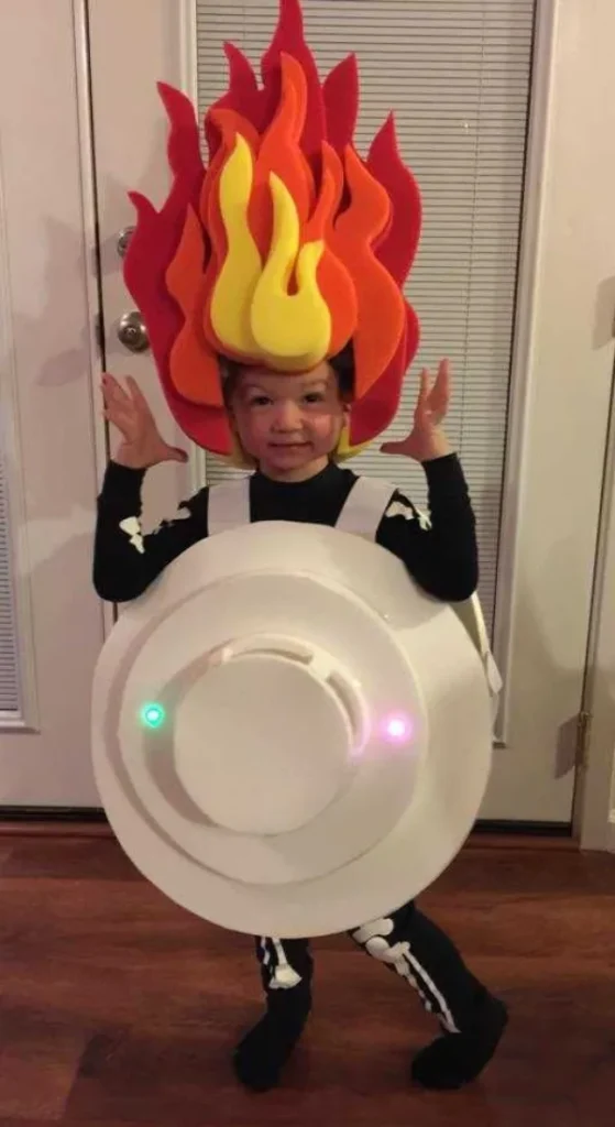 Brave Smoke Detector kids Halloween Costumes