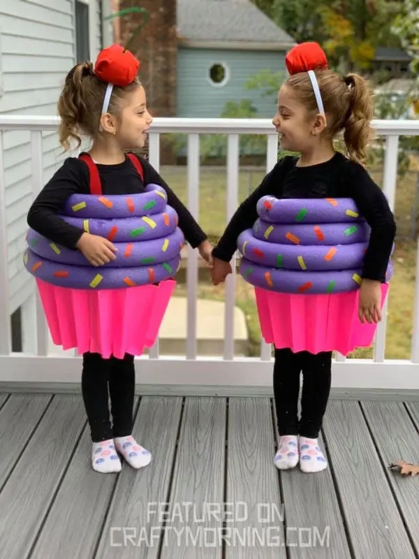 Cupcake or Ice Cream Treat Kids Halloween Costumes