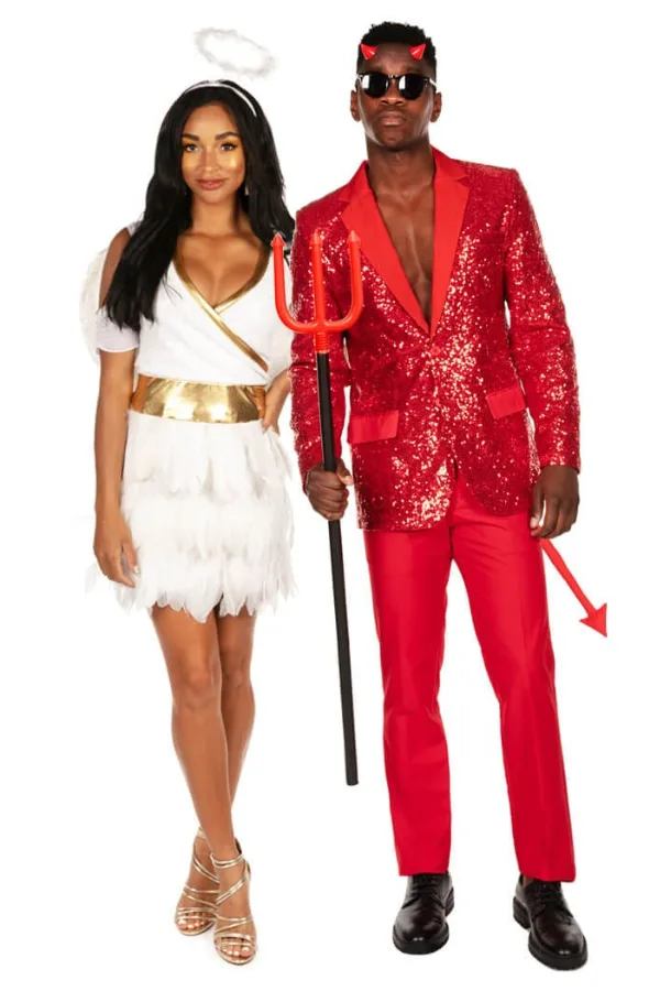 Devil & Angel Couple Halloween Costume