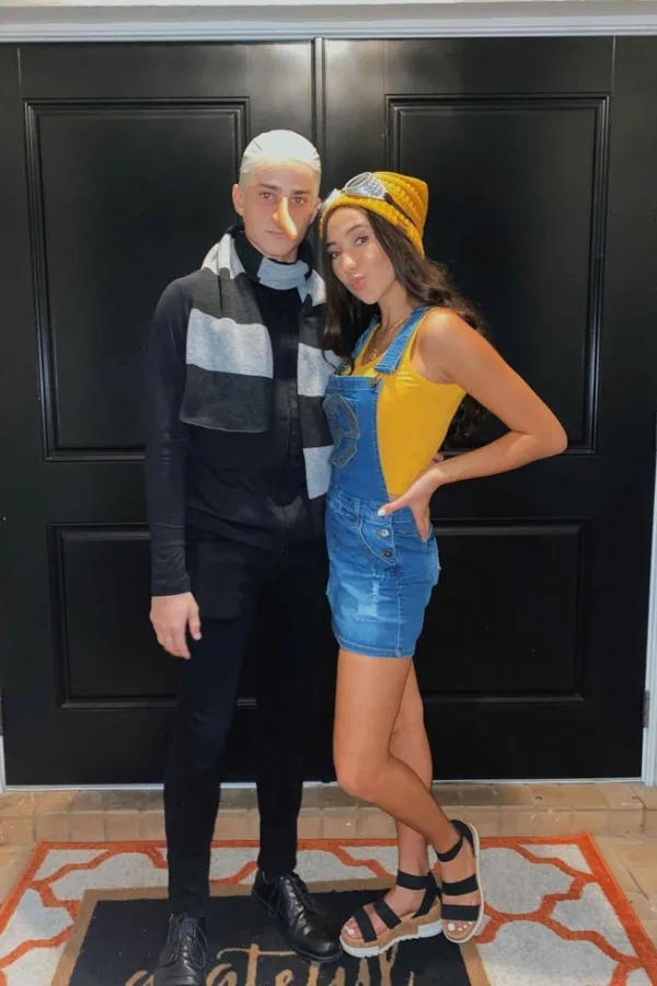 Gru & Minion Couple Halloween Costume