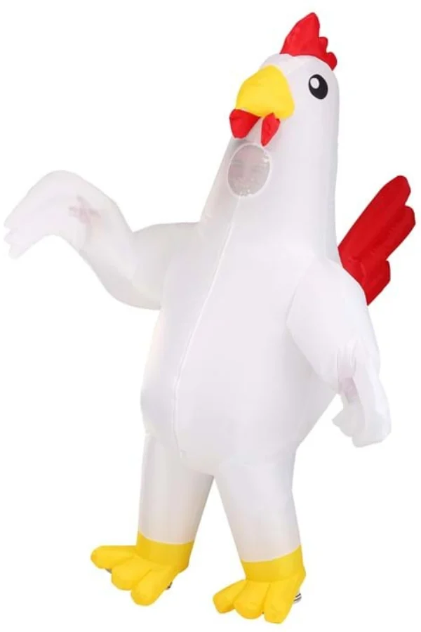 Inflatable Chicken Teen Halloween Costume