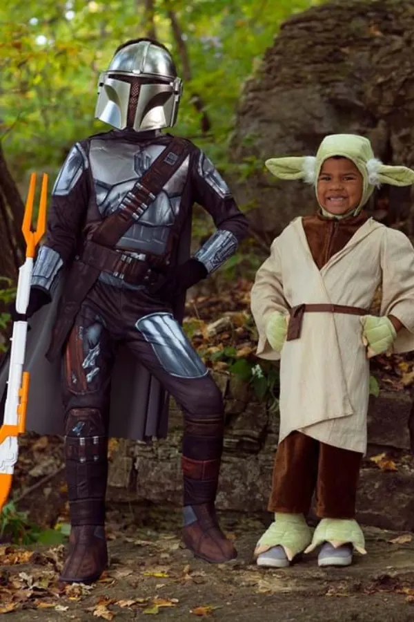 Mandalorian Bounty Hunter Kids Halloween Costumes
