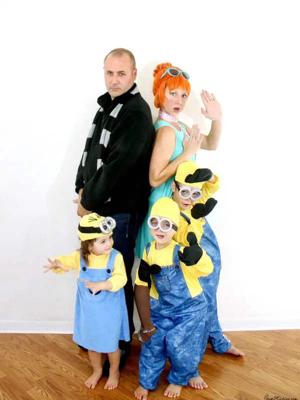 Minions & Gru Family Halloween Costumes