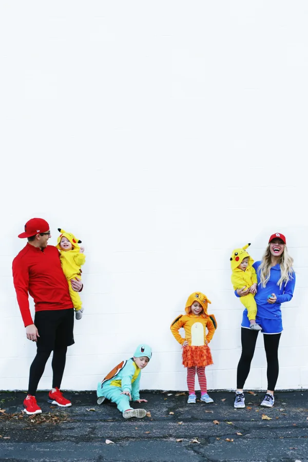 Pokémon Family Halloween Costumes