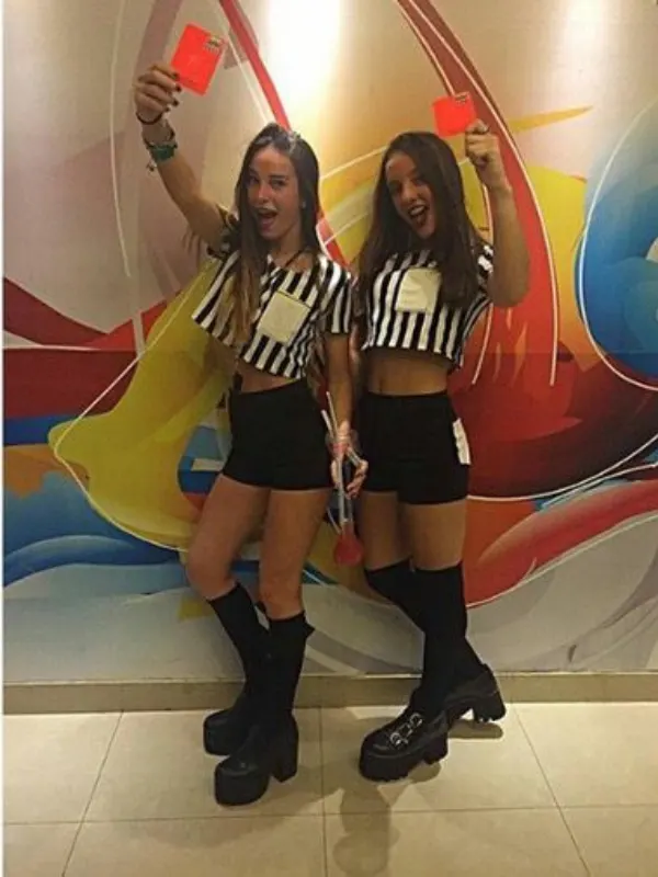 Referee or Sports Official Last-Minute Halloween Costumes for collage girls