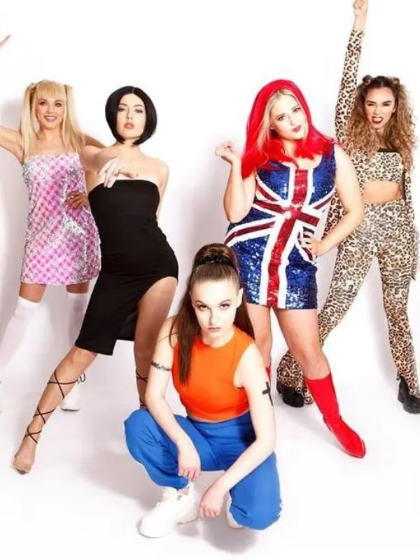 Spice Girls – Posh & Baby Couple Halloween Costume