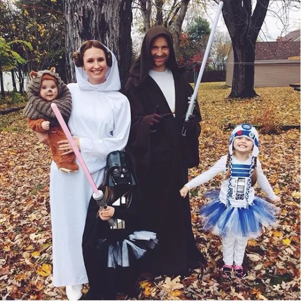 Star Wars Saga Family Halloween Costumes