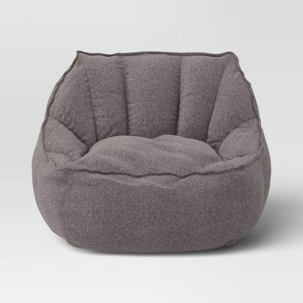 Dorm Lounge Chair Heather Gray - Room Essentials