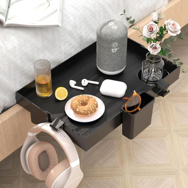 Ronlap Folding Bedside Shelf for dorm room