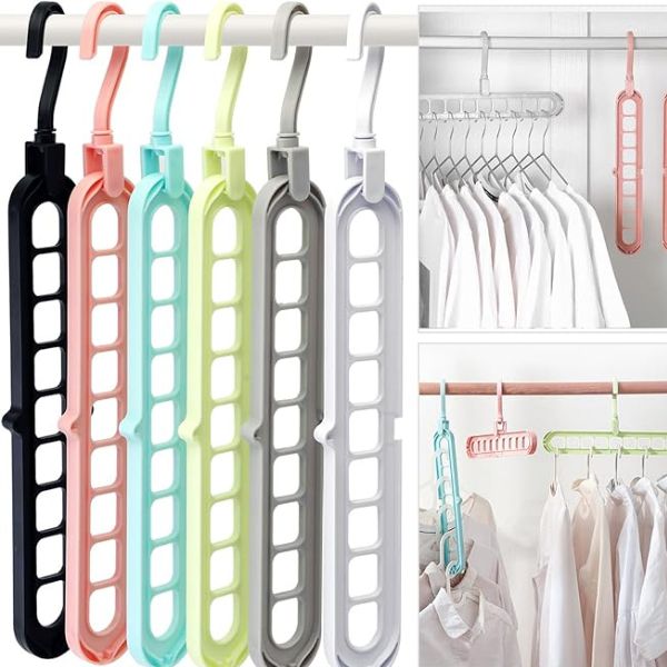 Space Saving Hangers for dorm room