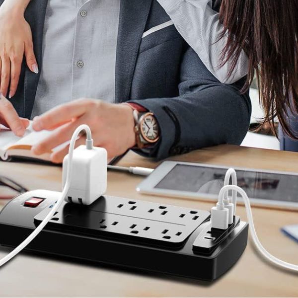 Surge Protector Power Strip for dorm room