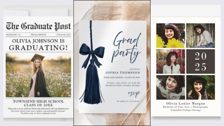 Trendy Graduation Announcement Ideas