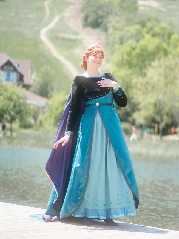 Anna from Disney's Frozen 2 Halloween costume for girls