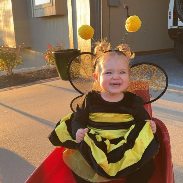 Bee Halloween costume for little one