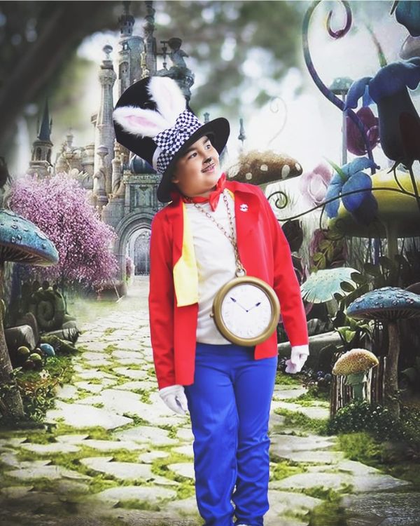 Dignified White Rabbit Kid's Costume