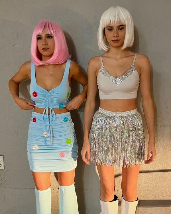 Duo Halloween costume for teen girls