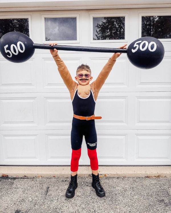 Kids strongman costume