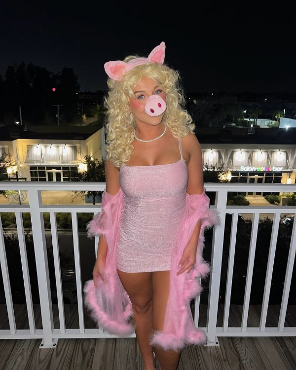 Miss Piggy Halloween Costume for Teens