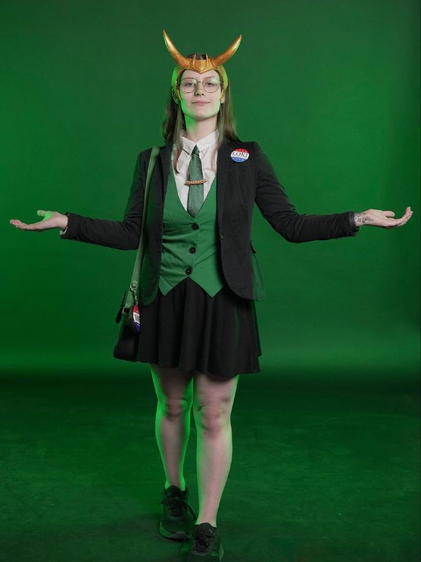President Loki Disney Halloween costume for girls