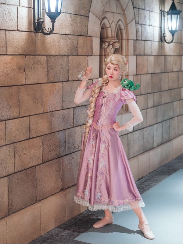 Rapunzel's Disney Halloween costume idea
