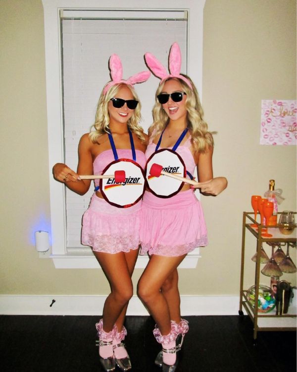 Sexy Energizer Bunny Halloween Costume for besties