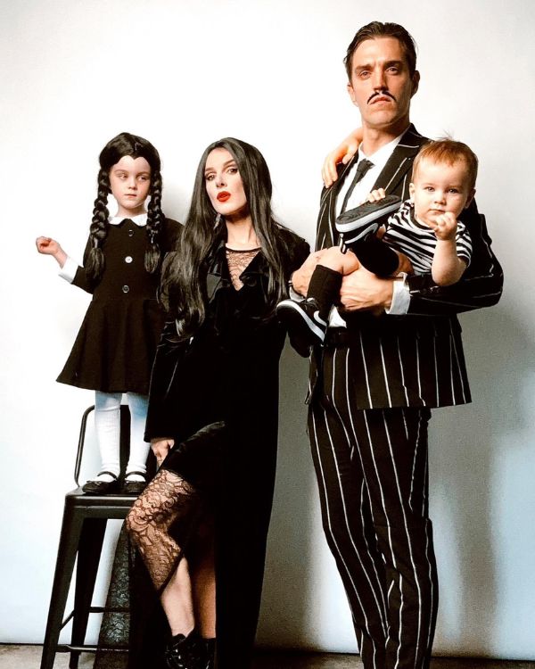 The Addams Family costume for Halloween