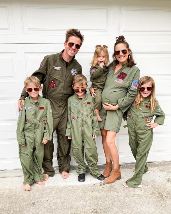 Top Gun Family Halloween costume