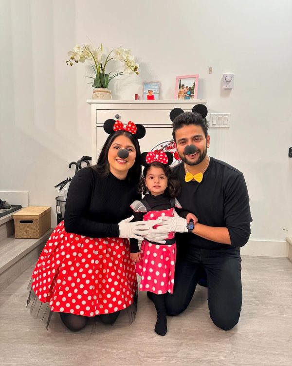 family Halloween costumes with toddler